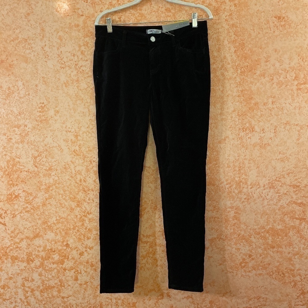 JENNIFER LOPEZ Suede Skinny Pants size 8